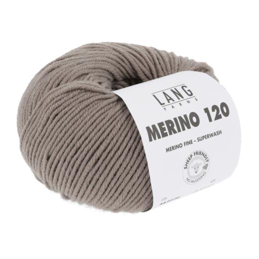 Merino 120 - Lang Yarns - graubraun (0126)