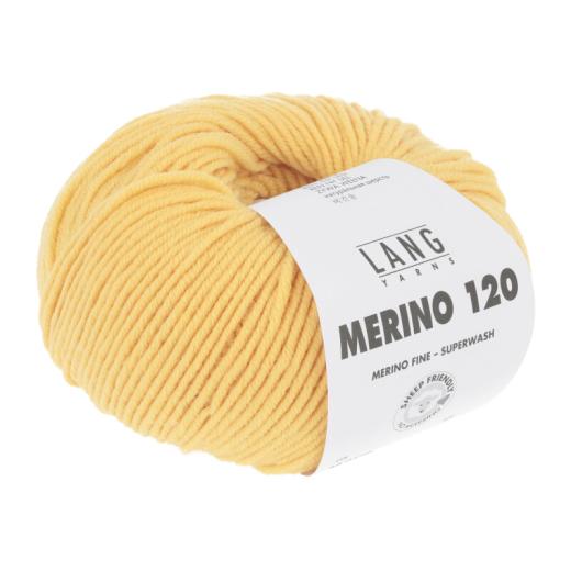 Merino 120 - Lang Yarns - goldgelb (0149)