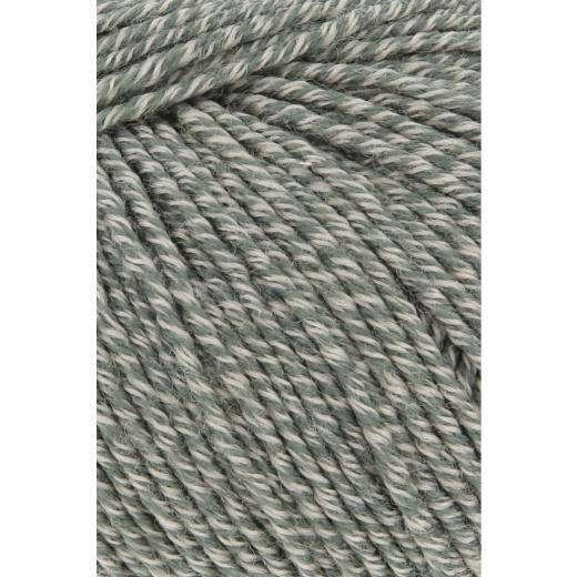 LANG YARNS Merino 120 - waldgrün - beige mouline (0155)