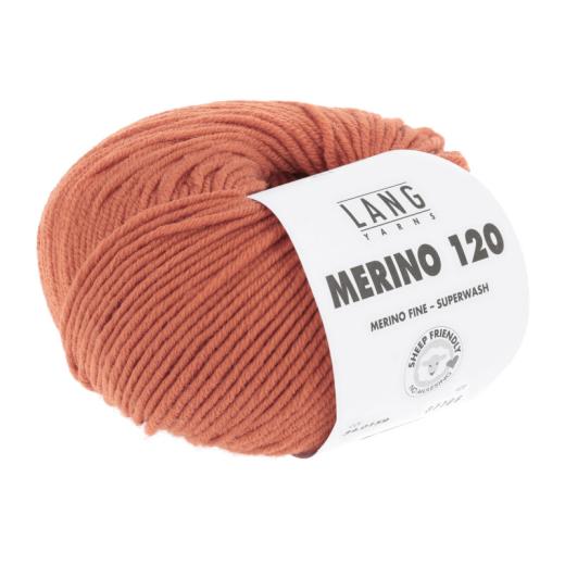 Merino 120 - Lang Yarns - mandarine (0159)