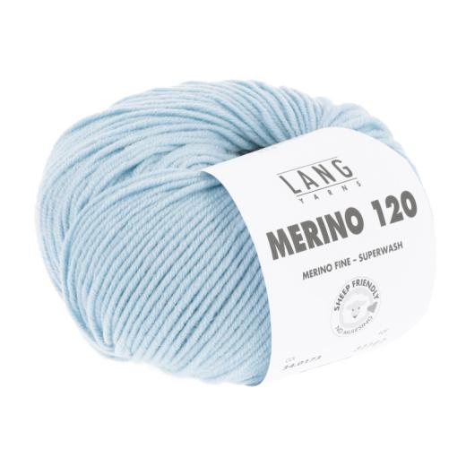Merino 120 - Lang Yarns - eisblau (0173)