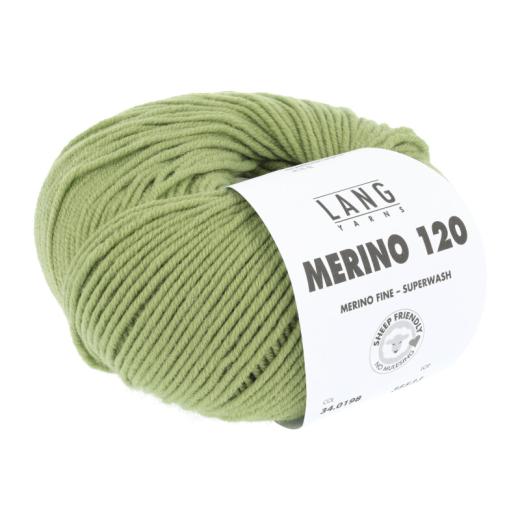 Merino 120 - Lang Yarns - olive hell (0198)
