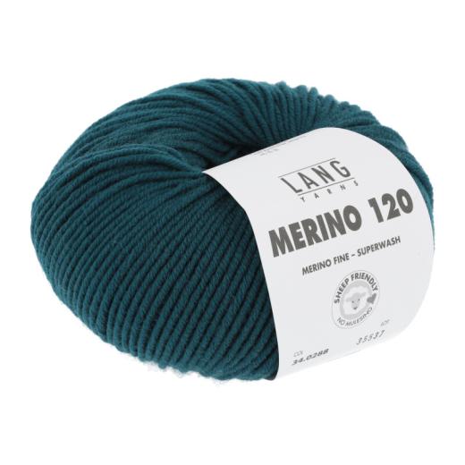 Merino 120 - Lang Yarns - petrol dunkel (0288)