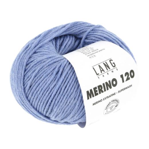 Merino 120 - Lang Yarns - hellblau melange (0320)