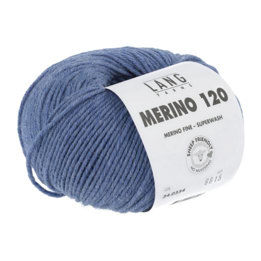 Merino 120 - Lang Yarns - jeans mittel melange (0334)