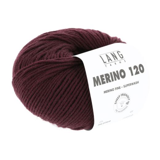 Merino 120 - Lang Yarns - bordeaux (0364)