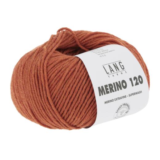 Merino 120 - Lang Yarns - orange mélange (0559)