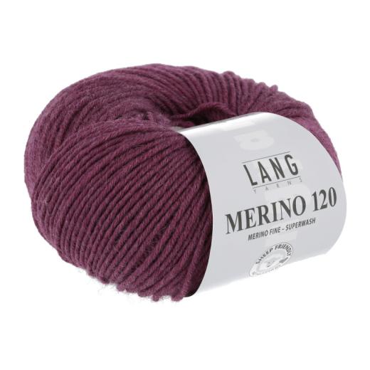 Merino 120 - Lang Yarns - zyklame melange (0566)