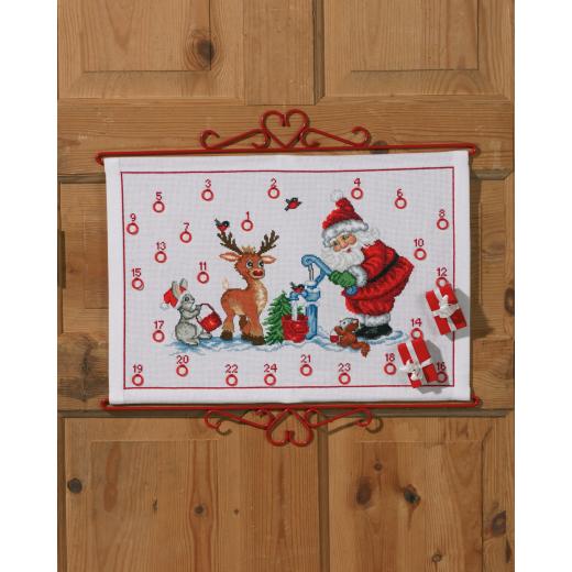 Permin of Copenhagen Stickpackung - Adventskalender Zwerg