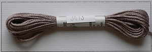 Soie dAlger Seidenstickgarn - Farbe 3413 braun