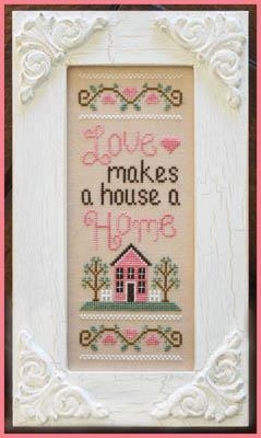 Stickvorlage Country Cottage Needleworks - Lovely Home