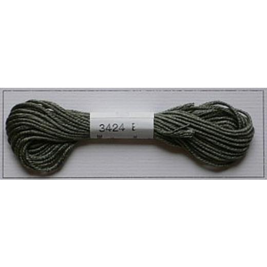 Soie d'Alger Seidenstickgarn - 3424 warmes grün - Ausverkauf 1x vorrätig