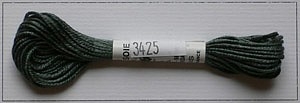 Soie dAlger Seidenstickgarn - Farbe 3425 warmes grün