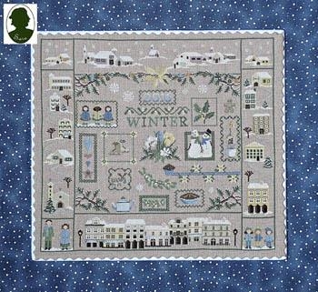 Stickvorlage Sara Guermani - Winter Sampler