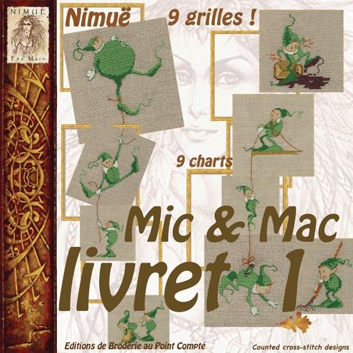 Stickvorlage Nimue - Mic & Mac Livret 1