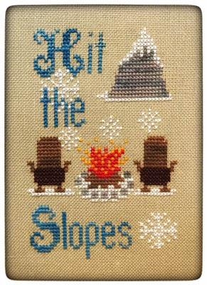 Stickvorlage Pickle Barrel Designs - Hit The Slopes