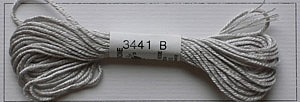 Soie dAlger Seidenstickgarn - Farbe 3441 grau