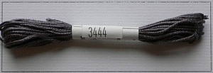 Soie dAlger Seidenstickgarn - Farbe 3444 grau