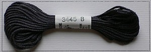 Soie dAlger Seidenstickgarn - Farbe 3445 grau