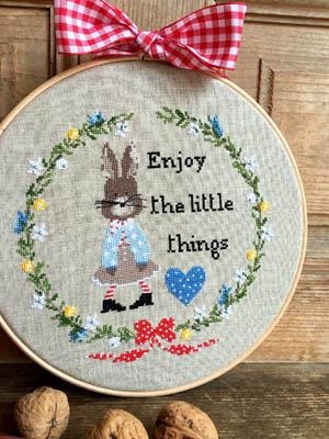 Stickvorlage Lilli Violette - Enjoy The Little Things