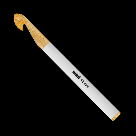 Addi Wollhäkelnadel Glitter 12,00 mm - 15 cm (Ausverkauf)
