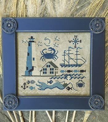 Comfort Lighthouse - Carriage House Samplings (Stickvorlage)