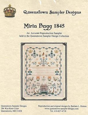 Miria Bugg 1845 - Queenstown Sampler Designs (Stickvorlage)