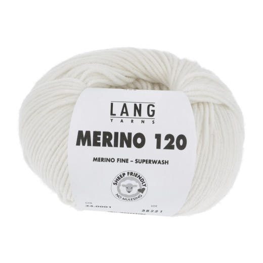Merino 120 - Lang Yarns - weiß