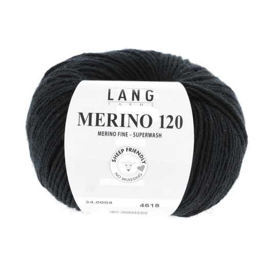Merino 120 - Lang Yarns - schwarz