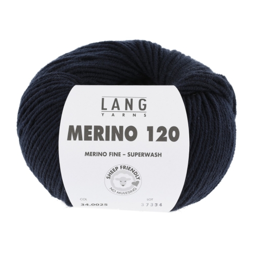 Merino 120 - Lang Yarns - nachtblau
