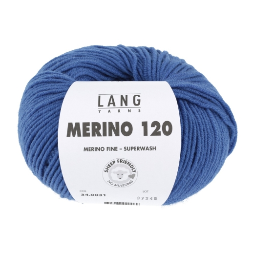 Merino 120 - Lang Yarns - royal (0031)