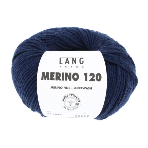 Merino 120 - Lang Yarns - navy (0035)