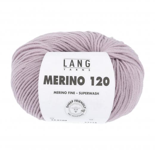 Merino 120 - Lang Yarns - rosa matt