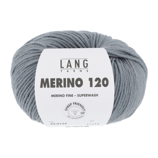 Merino 120 - Lang Yarns - mausgrau