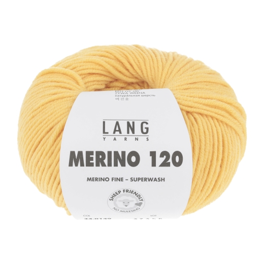 Merino 120 - Lang Yarns - goldgelb (0149)