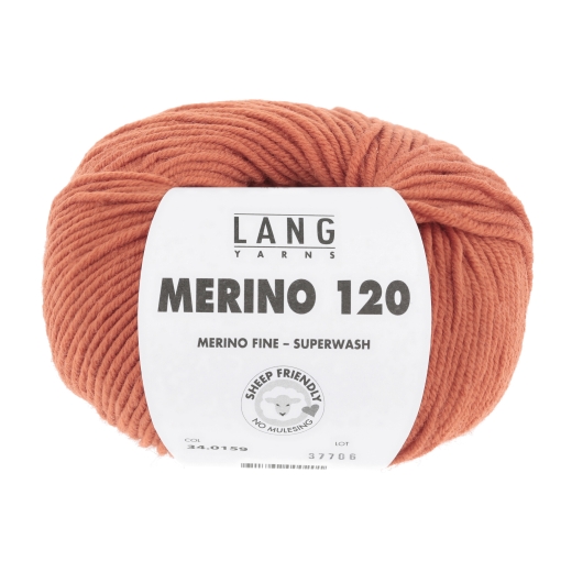 Merino 120 - Lang Yarns - mandarine