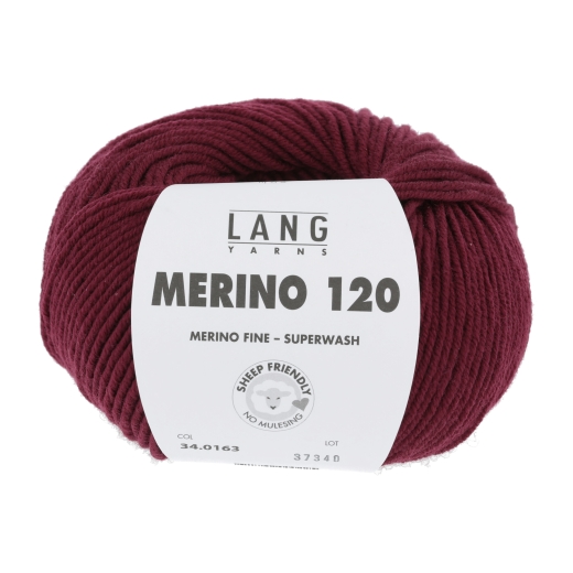 Merino 120 - Lang Yarns - dunkelrot