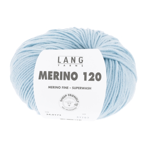 Merino 120 - Lang Yarns - eisblau