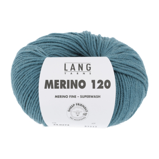 Merino 120 - Lang Yarns - atlantik