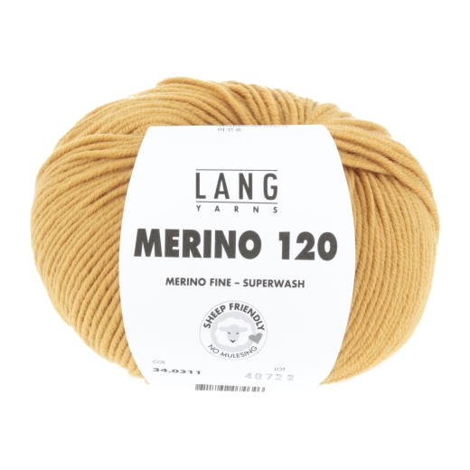 Merino 120 - Lang Yarns - ocker