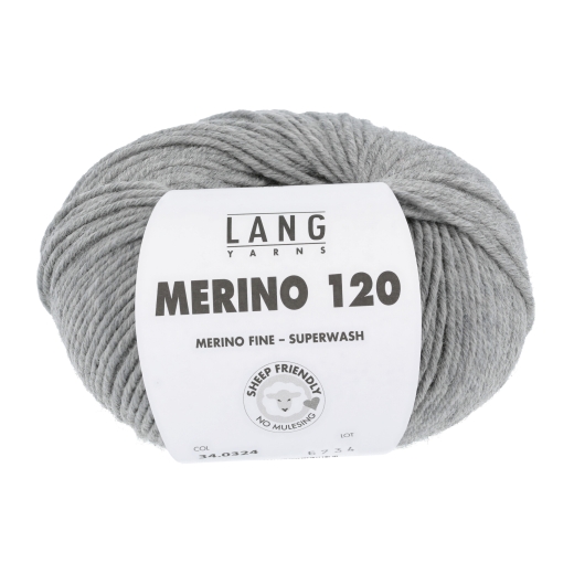 Merino 120 - Lang Yarns - grau melange