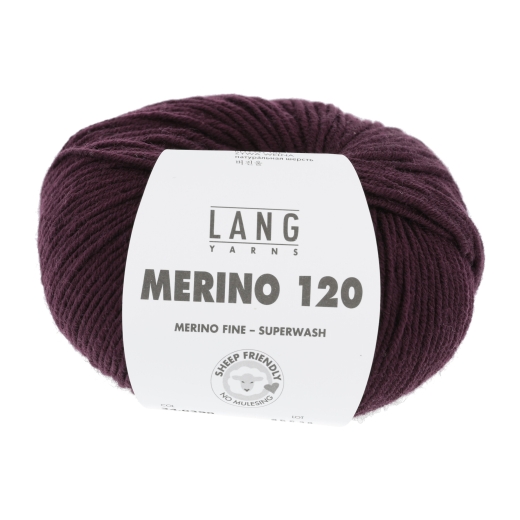 Merino 120 - Lang Yarns - aubergine