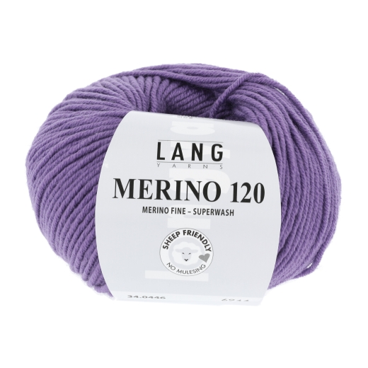 Merino 120 - Lang Yarns - lila