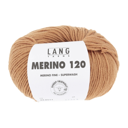 Merino 120 - Lang Yarns - cognac