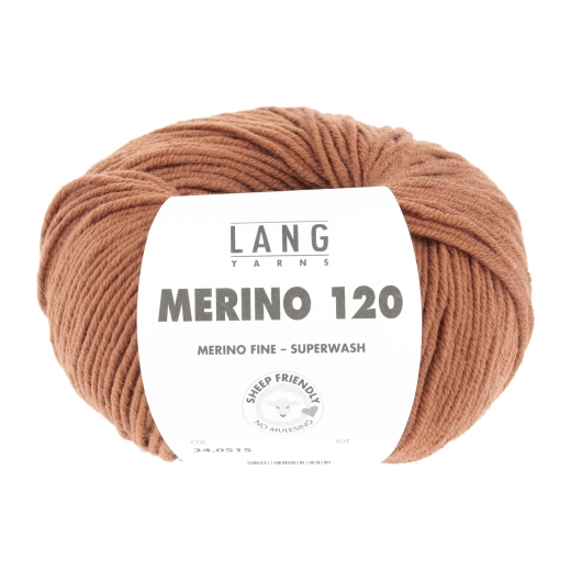 Merino 120 - Lang Yarns - nougat (0515)