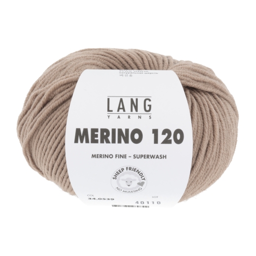 Merino 120 - Lang Yarns - camel hell (0539)