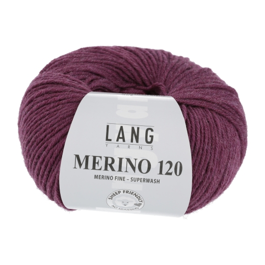 Merino 120 - Lang Yarns - zyklame melange