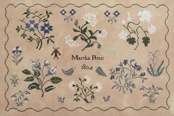 Stickvorlage Queenstown Sampler Designs - Martha Pettit