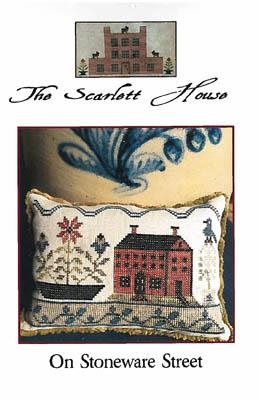 Stickvorlage The Scarlett House - On Stoneware Street