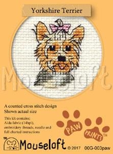 Stickpackung Mouseloft - Yorkshire Terrier